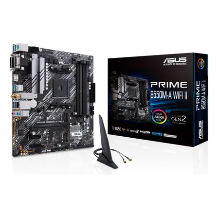 Tarjeta Madre Asus Prime B550m-a Wifi Ii Socket Am4 Ddr4