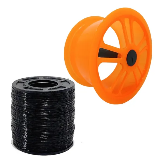 Kit Carretilha De Pipa 21cm E Linha Nylon 500 Jardas 0.40