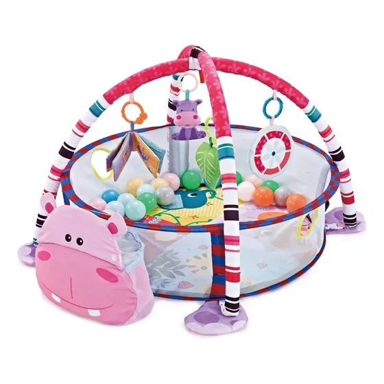 Gimnasio Y Corral Para Bebe Hipopotamo,(piscina De Pelotas)