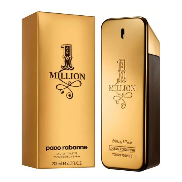 Perfume Paco Rabanne 1 Million 200ml Original Lacrado Perfume Paco Rabanne 1 Million 200ml Original Lacrado