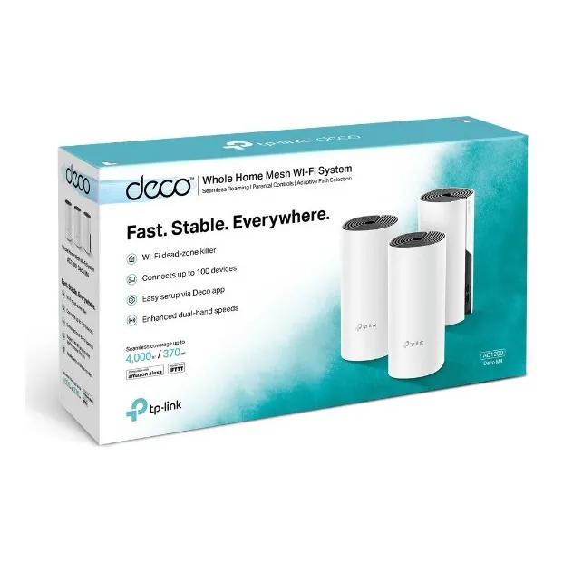 Deco M4 3-pack Sistema Wifi Mesh Para Todo El Hogar Ac1200