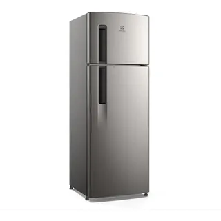 Geladeira Electrolux Frost Free 320L Duplex Inox - 127v