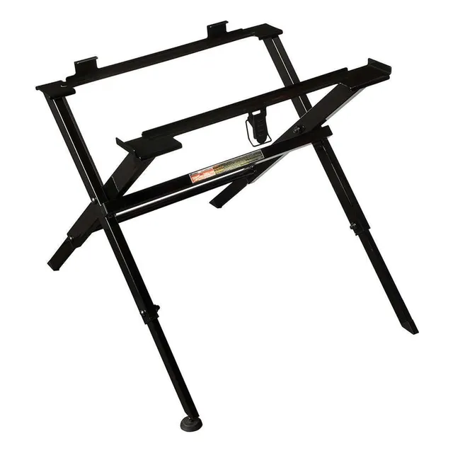 Para Sierra Mesa Plegable Compacta Acero Resistente Negro