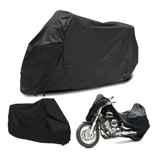 Capa Para Cobrir Moto Honda Com Bau Impermeável 100%forrada