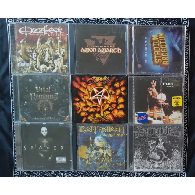 Thrash Metal Heavy Metal Death Metal Cds Rock Punk Grunge 