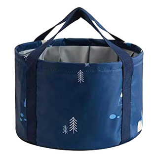 Cubo De Plegamiento Portátil, 12l Multifuncional Plegable De Cubo De Plegamiento Portátil, 12l Multifuncional Plegable De