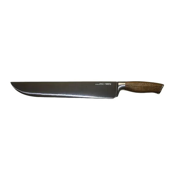 Cuchillo Parrillero Profesional Wayu Color Gris
