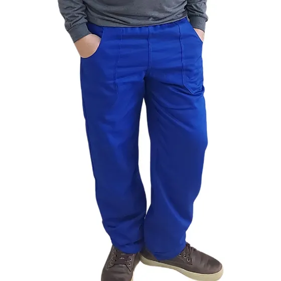 Calça De Brim Pesado Uniforme Profissional Envio Imediato