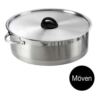 Olla Acero Inoxidable Moven Cacerola Grande De 12 Litros Con Tapa Olla Acero Inoxidable Moven Cacerola Grande De 12 Litros Con Tapa