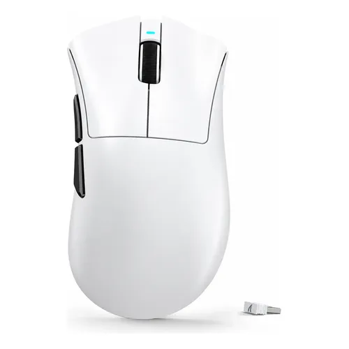 Mouse Gamer Sem Fio Bluetooth Tri Mode PAW3950 42000 Dpi 8000 Hz