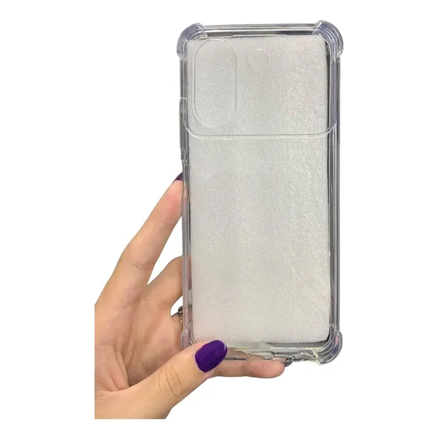 Funda Tpu Antishock Transparente Para Zte Blade A54