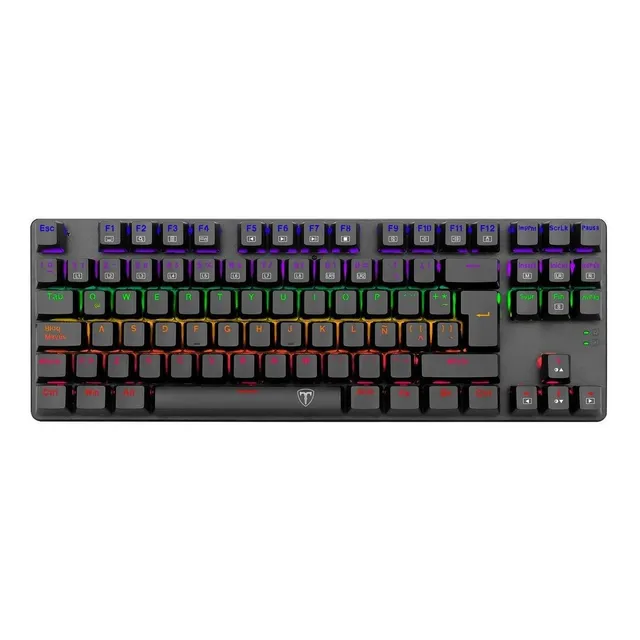 Teclado Gamer T-dagger Bora Rainbow Sp T-tgk313 Red Switch