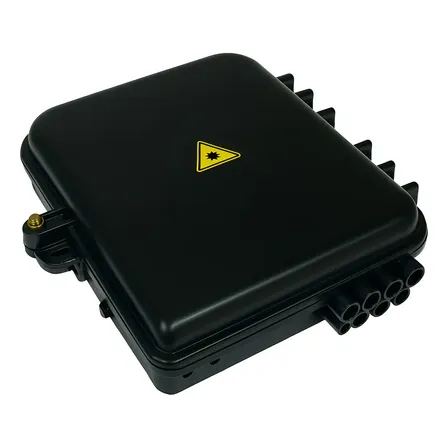 Cto8 Caixa De Distribuição Fibra Óptica Multitoc Transmissão Preto