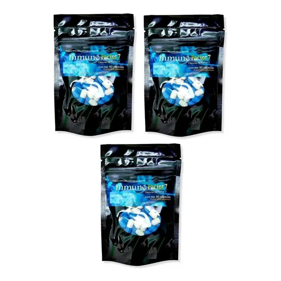 Envi 3 X 60 Cáps Factor De Inmuné Factor 7 F7i Sabor Sin Sabor