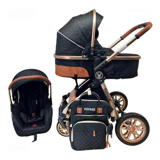 Carrinho De Bebe Europeu Travel System Bebê Conforto 3 Em 1
