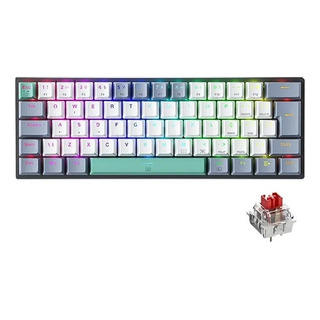Teclado Gamer Mecanico K500-b61 60% Abnt2 Rgb Switch Red Bra Branco PortuguĂȘs Brasil Teclado Gamer Mecanico K500-b61 60% Abnt2 Rgb Switch Red Bra Branco PortuguĂȘs Brasil
