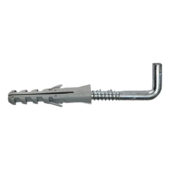 Pack 11 Tornillos Escuadra ( L ) 9cm X 13mm + Taco 14mm