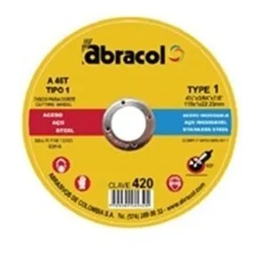 Disco De Corte Doble Proposito 7  Abracol (1*50)