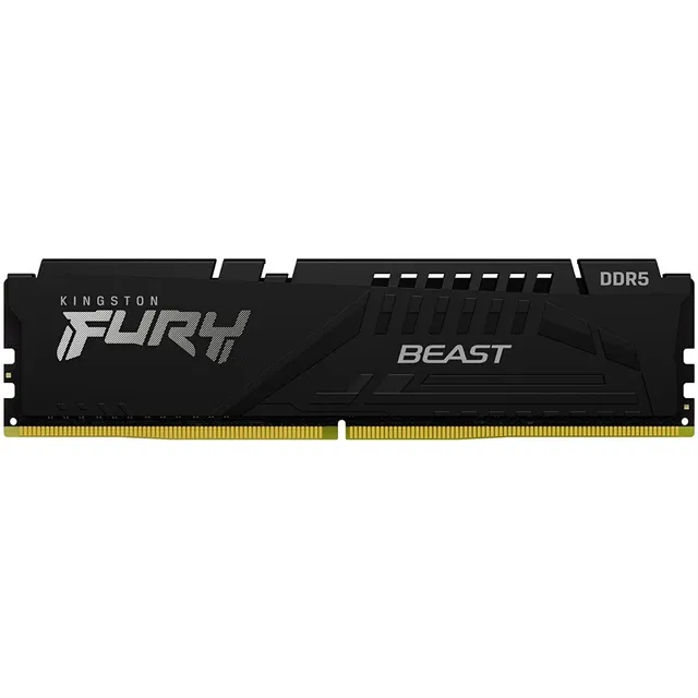 Memoria Ram Ddr5 8gb 5200mhz Kingston Fury Beast KF552C40BB-8 Color Negro