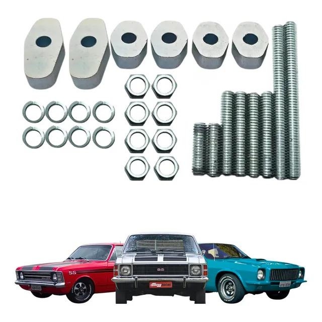 Kit Parafusos E Travas Do Coletor Opala 6cc