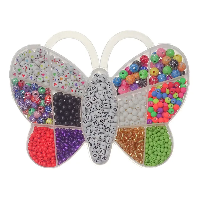 Kit De Acrílico Letras Piedras Pulseras Collares Bisutería