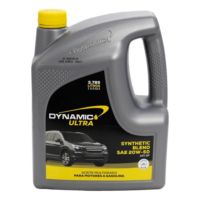 Aceite Motor Ultra Synthetic Blend Sae 20w50 Api Sp Galón Dy