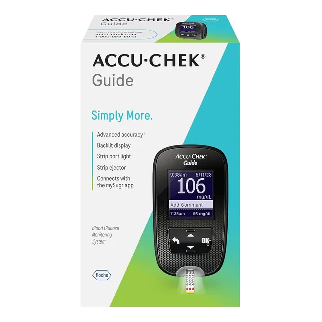 Medidor De Glucosa Accu-chek Guide: Precisión Y Rápido