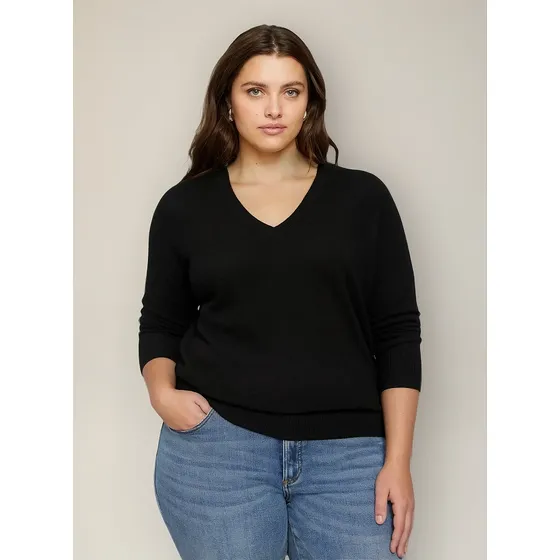 Buzo Suéter Básico Femenino Lana Modal Plus Sise