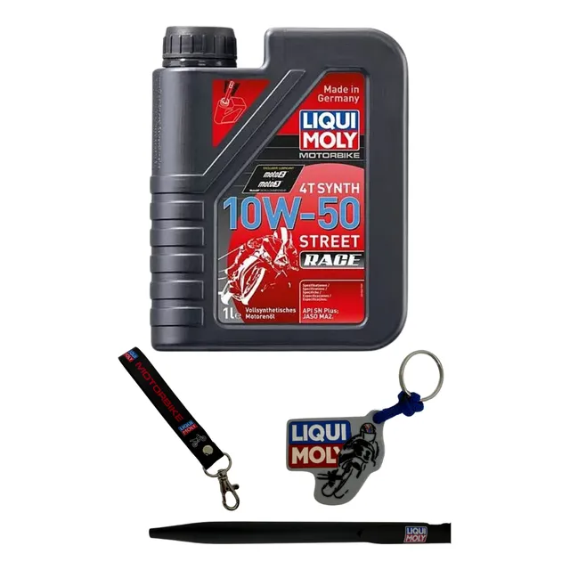 Aceite Para Motor 4t Full Sintetico 10w-50 Street Race 1l