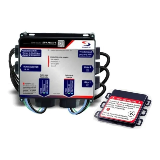 Caixa De Comando Spa Max 5f - Sinapse - Pç Reposição