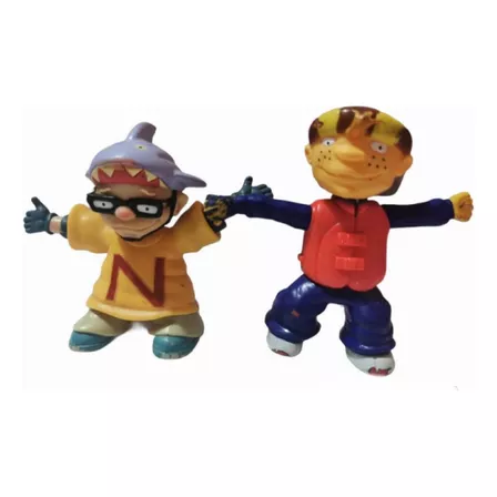 2 Figuras Rocket Power Burguer King 151z