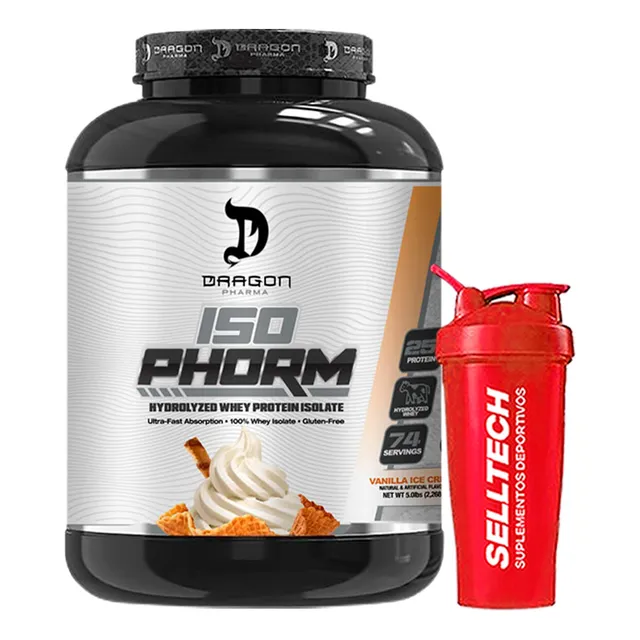 Proteina Dragon Pharma Isophorm Vainilla 5lb