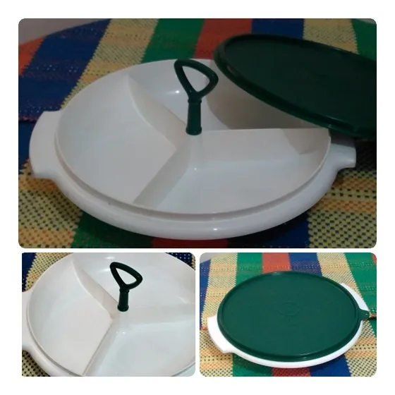 Pasapalera Plástica 3 Divisiones Tupperware