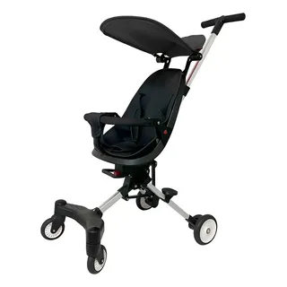 Dm Toys Carrinho De Passeio Dobravel Divertido Preto Dm Toys