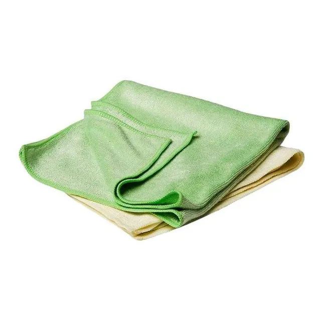 Flexipads Toallas Pulidoras Amarillas Y Verdes (juego De 2)