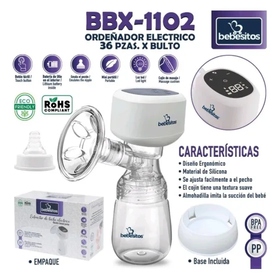 Extractor De Leche Inalámbrico Bebesitos