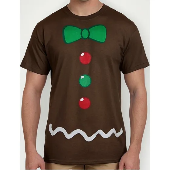 Playera Disfraz Galleta De Jengibre Navideña Envio Gratis Na