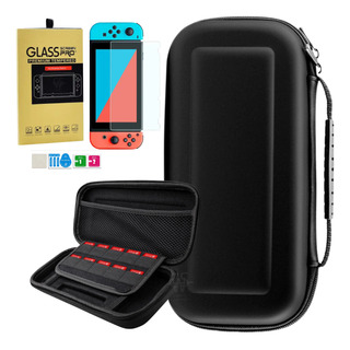 Case Capa Resistente Nintendo Switch+ Pelicula Vidro Oivo Case Capa Resistente Nintendo Switch+ Pelicula Vidro Oivo
