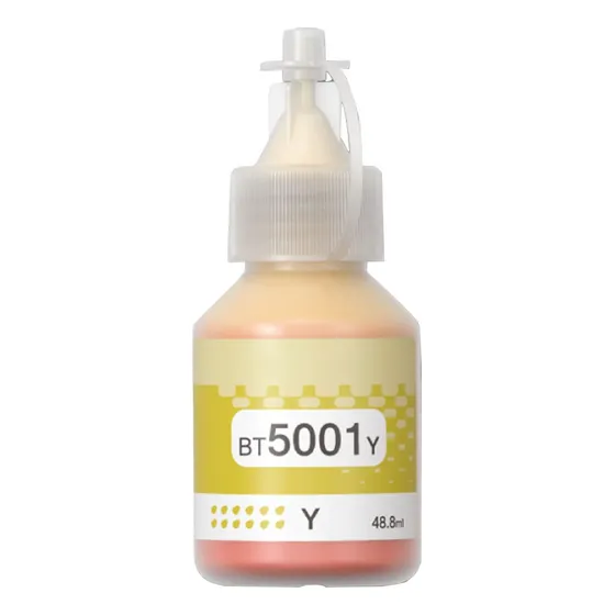 Botella De Tinta Compatible Brother Bt 5001 Amarillo