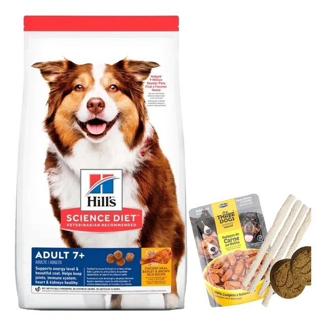 Comida Perro Adulto Mature 7+ Hills Longevity 12 Kg + Regalo