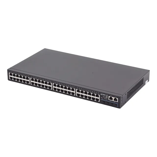 Switch Administrable Stackeable Capa 3, 48 Puertos 10/100/10