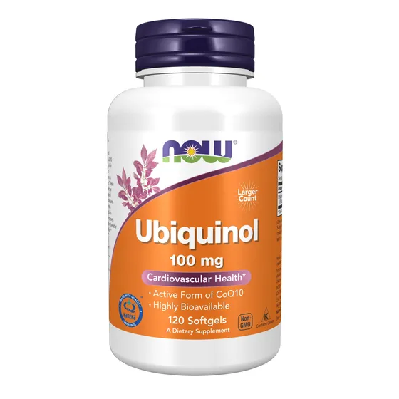 Supplement Now Ubiquinol 100 Mg De Alta Biodisponibilidad Pa