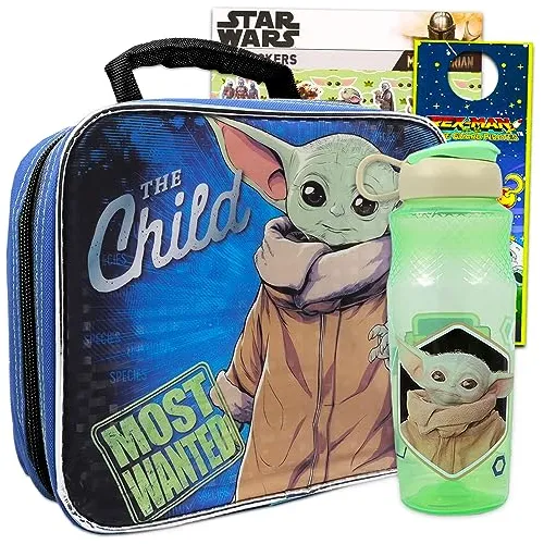 Baby Yoda Juego De La Caja De Almuerzo Para Niños  Qlzdy