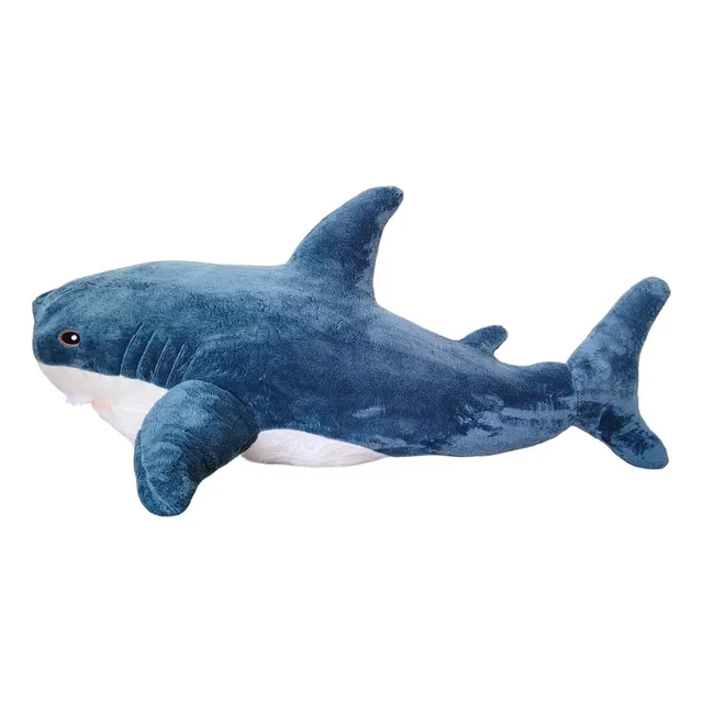 Tubarão De Pelúcia Gigante Megalodonte 110cm Grande Macio