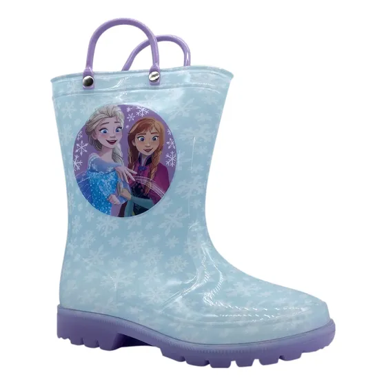 Botas De Lluvia Infantiles Talle 24 Al 29 Frozen Elsa