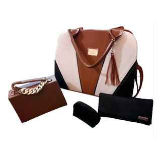 Set De Bolsa Grande, Bolsa De Mano, Cartera Y Monedero Set De Bolsa Grande, Bolsa De Mano, Cartera Y Monedero