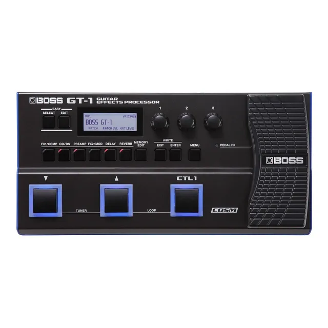 Pedal de efecto Boss GT Guitar Effects Processor GT-1 negro
