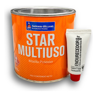 Masilla Poliéster Star Multiuso 1/4 Gn Sherwin Williams Masilla Poliéster Star Multiuso 1/4 Gn Sherwin Williams