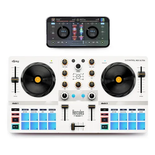 Consola Dj Gemini Cdm-4000bt 2 Canais Jog Wheels Pitch | Frete grátis