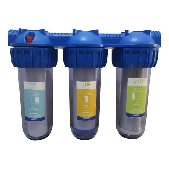 Filtro De Agua Osmosis Inversa 3 Etapas Pp+cto+udf Aquavit